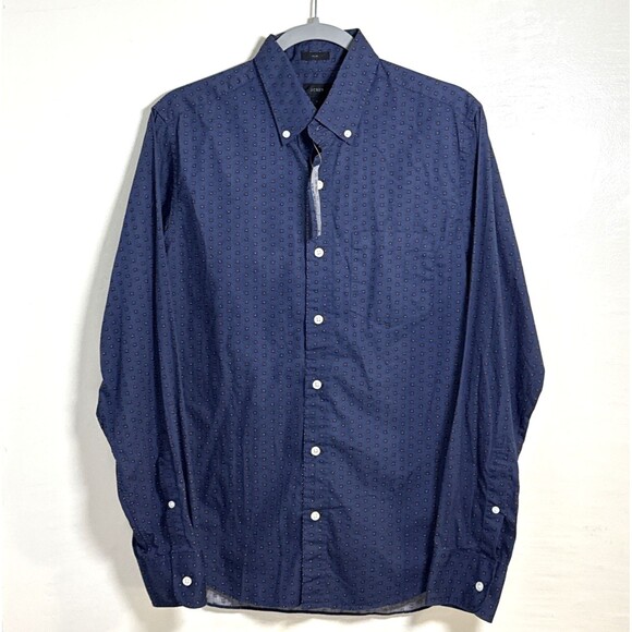 J.CREW Other - J. Crew Slim Long Sleeve Button Down Shirt Men's Size Small Navy Floral NWT